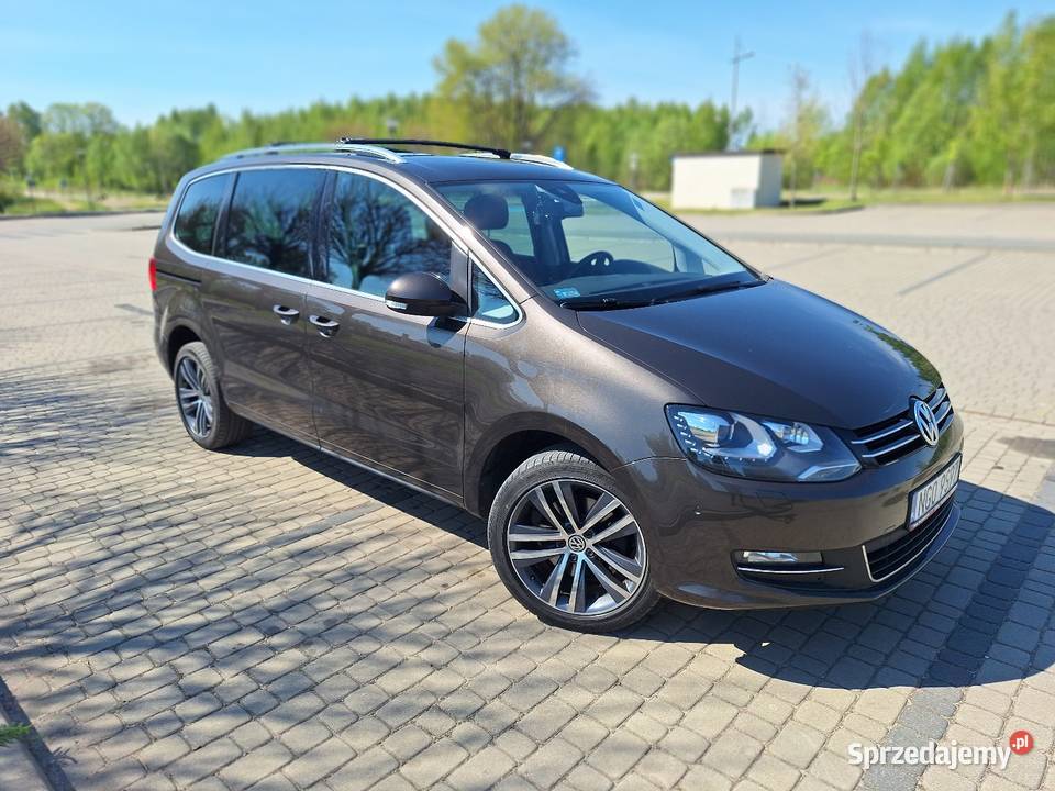 SHARAN Highline DSG 20 Tdi 177 igła sprowadzony Gołdap