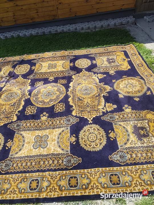 Zabytkowy dywan TEBA Kasak 360x290 wełna antyk podkarpackie Przeworsk sprzedam