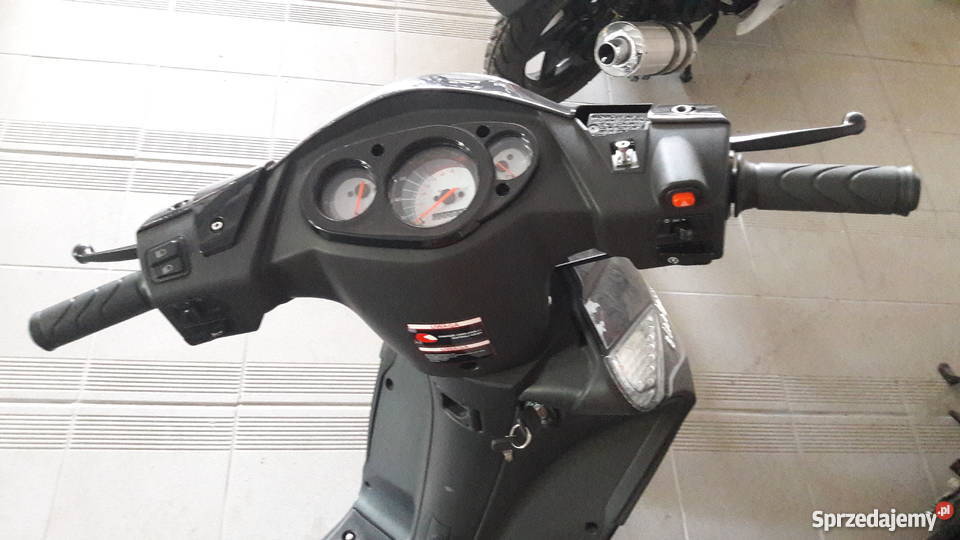 Nowy Skuter Romet BLACK CITY gwarancja serwis 124cm3 Złocieniec sprzedam