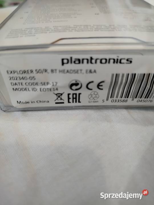Słuchawki bluetooth PLANTRONICS małopolskie Harkabuz