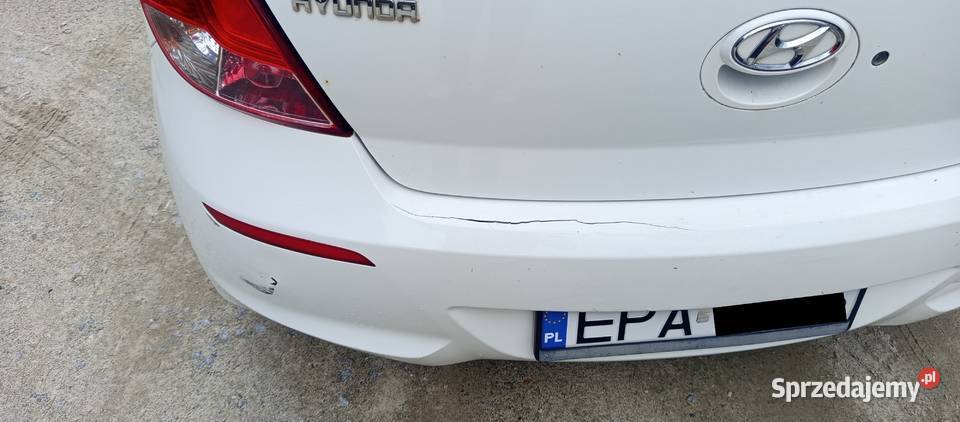 HYUNDAI i20 2012 12 benzyna 135 366 Zadbany elektryczne lusterka łódzkie Pabianice