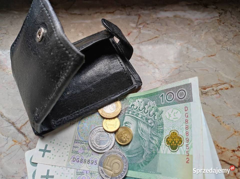 sakiewka włoski portfel portfelik na pieniądze
