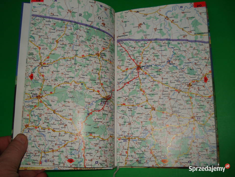 Polska Atlas samochodowy Pozostałe Antyki, Sztuka, Kolekcje Warszawa