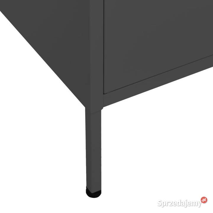 Szafka antracytowa 80x35x1015 stalowa WM336141 Warszawa
