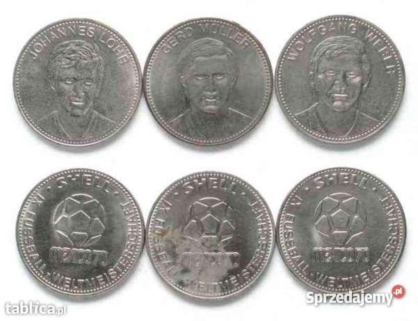 MONETY kolekcjonerske MUNDIAL MEXICO 70 Medale Numizmatyka Legnica