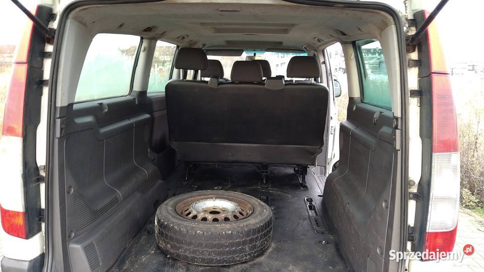 mercedes vito 2007r 22 cdi 6 osobowy long długi Vito Szczecin
