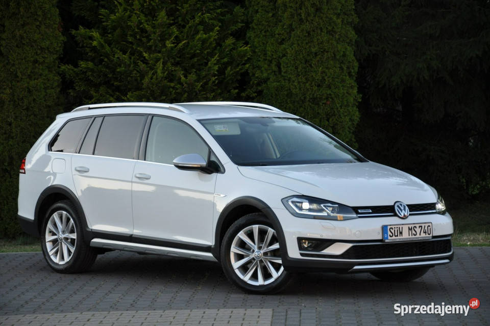 Volkswagen Golf ALLTRACK GWARANCJA TITANIUM 100 aluminiowe felgi Ostrów Mazowiecka
