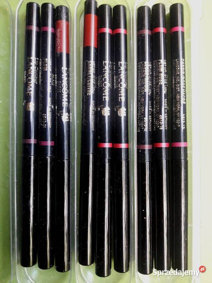 Konturówki Lancome wykręcane zestaw 9 różne Kosmetyki i perfumy Katowice