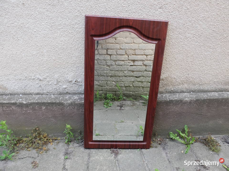 Lustro łukowe na płycie 662 odcienie brązowego Kościan