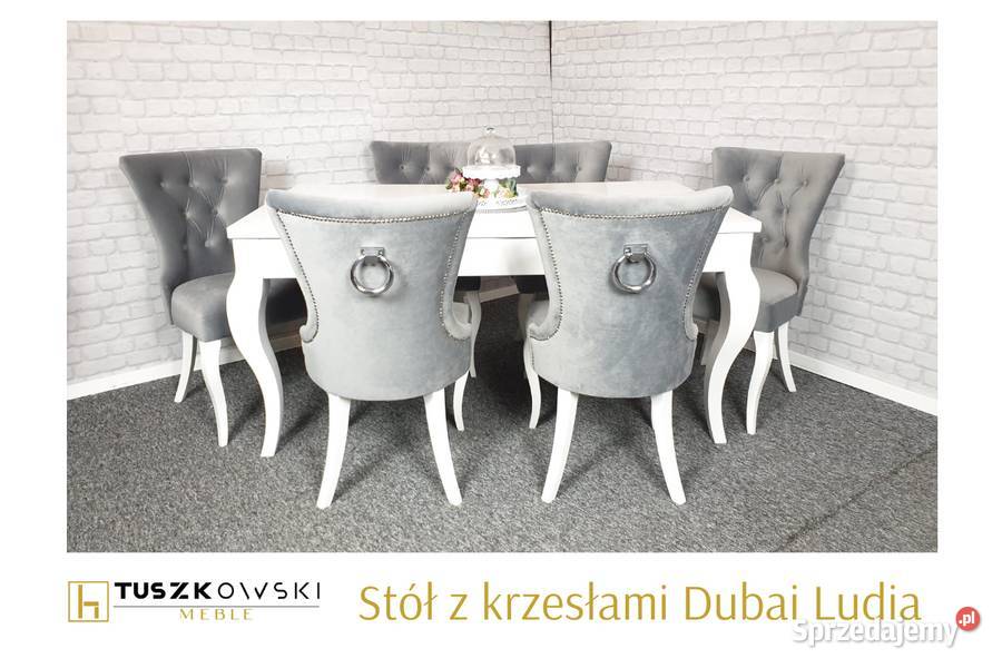 Krzesło tapicerowane pikowane DUBAI wybierz Kazimierz Biskupi