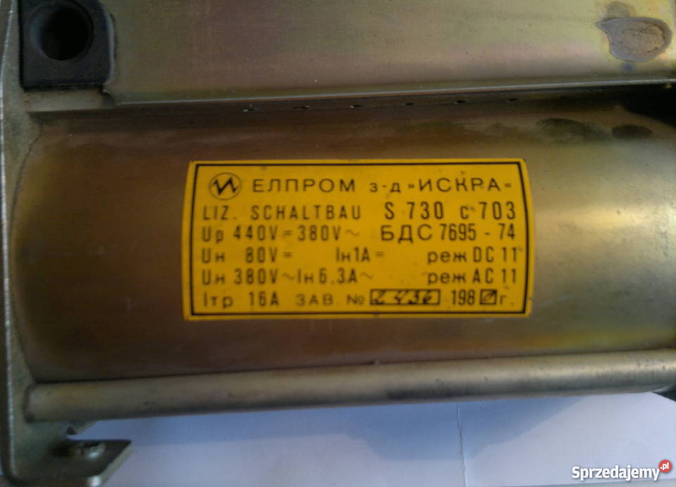 nastawnik do wózka widłowego S730 Elprom Iskra