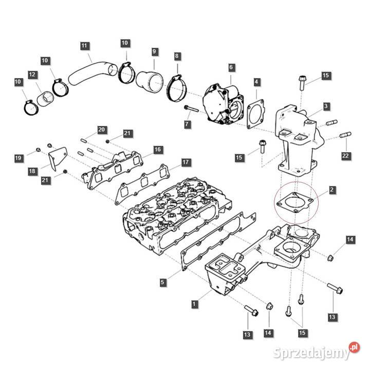 Uszczelka kolektora ACV LS MT335 LS MT340 LS Tajęcina sprzedam
