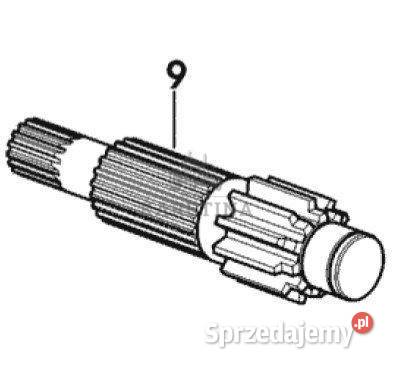 Deutz Fahr Agrokid 30 40 Półoś CZĘŚCI 001302770 wielkopolskie Jastrzębniki sprzedam