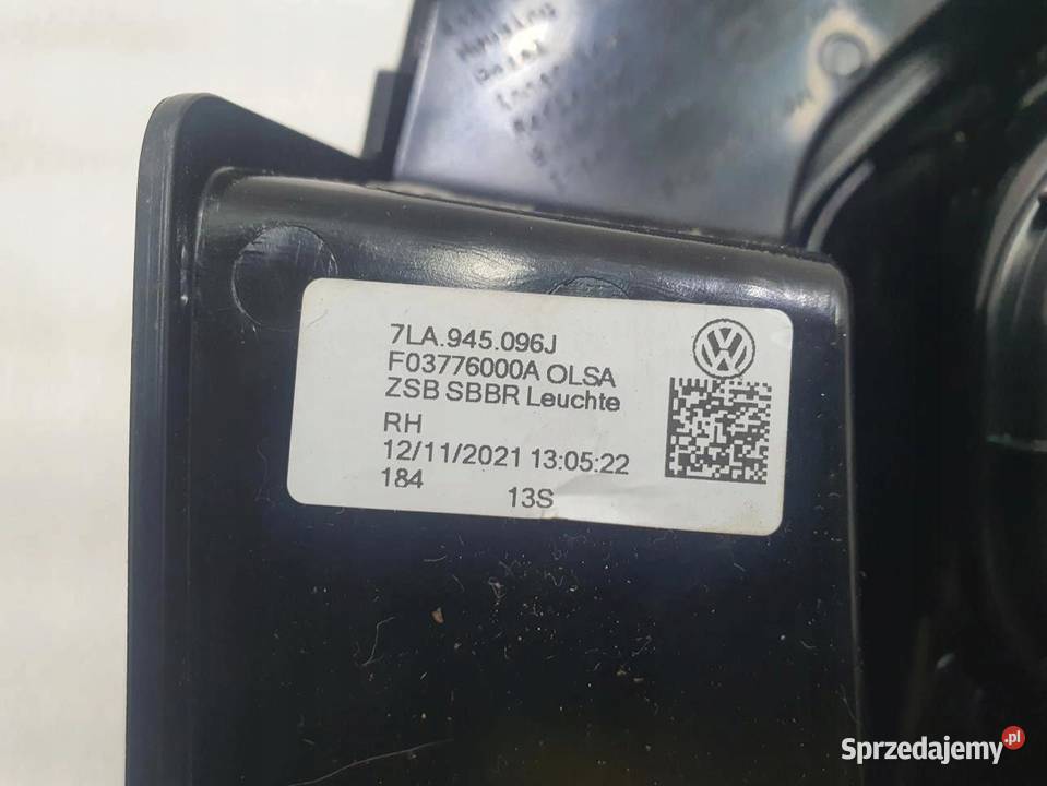 LAMPA PRAWY TYŁ VW TRANSPORTER T6 LIFT