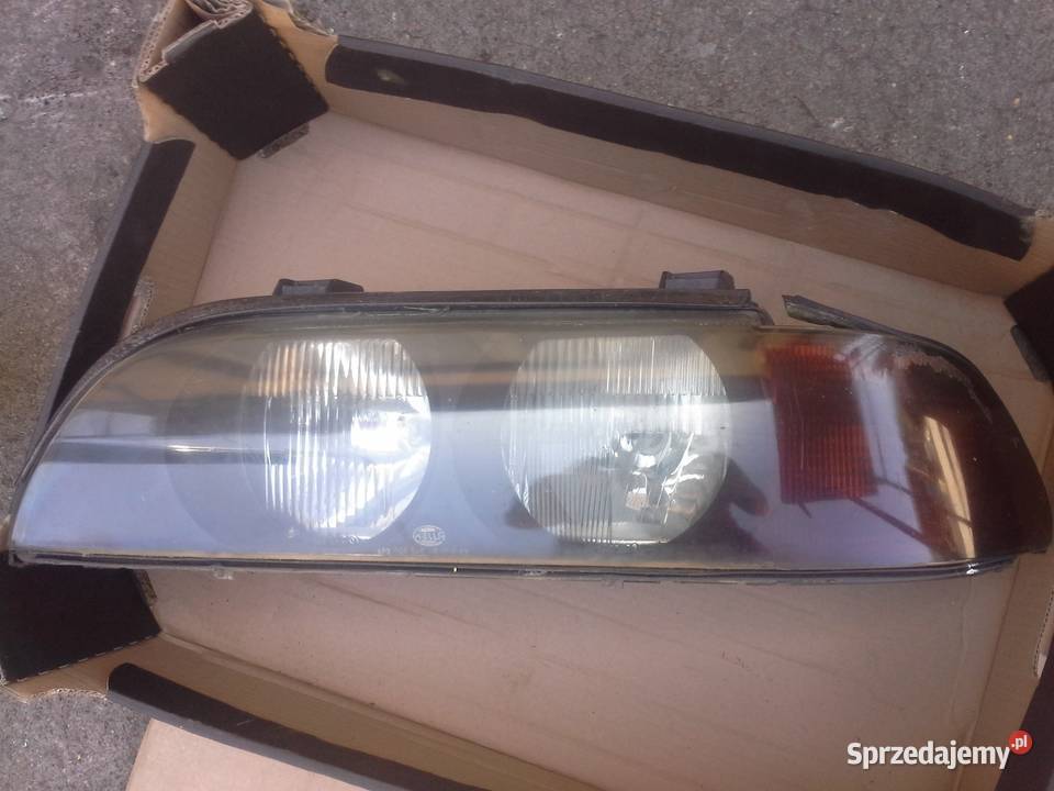 BMW 540i E39 lampa przód komplet 2 sztuki Dębno
