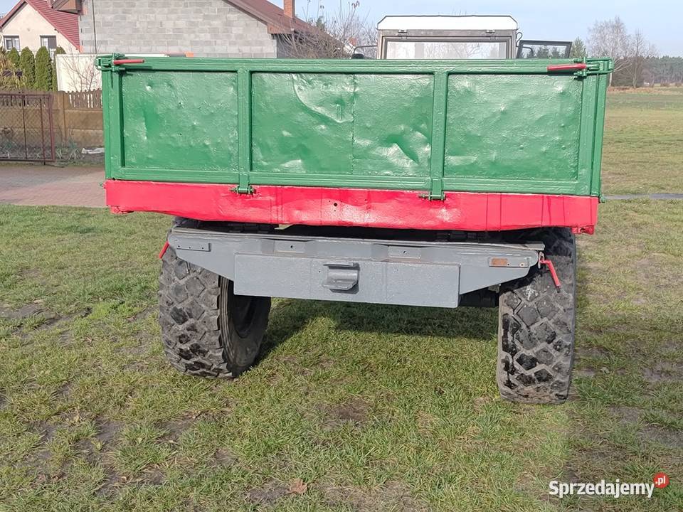 Przyczepa rolnicza jednoosiowa wywrotka i Grabów nad Prosną