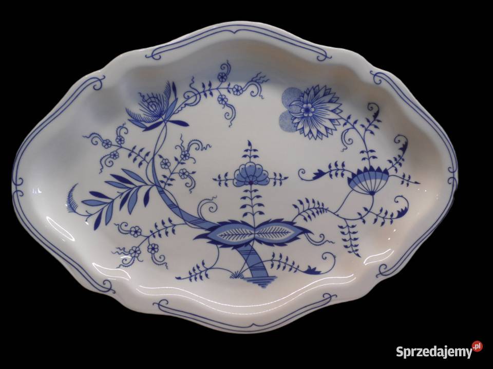 Porcelanowy półmisek wzór cebulowy Antoinette Raszków