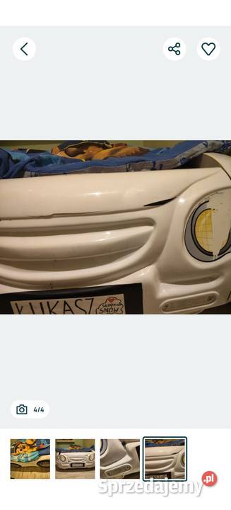 Łóżko dziecięce samochód