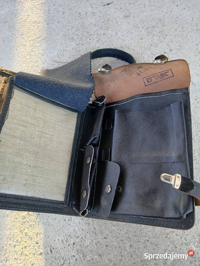 Raportówka torba milicyjna Pozostałe