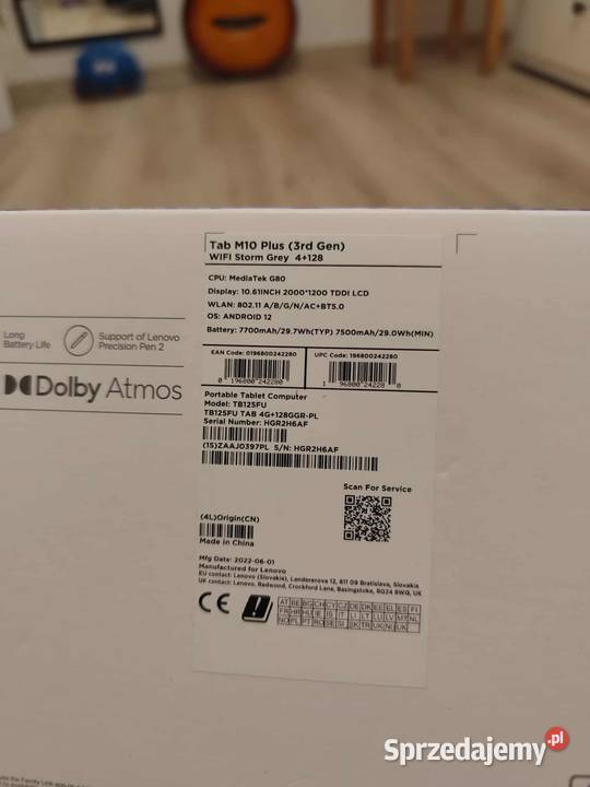 Tablet Lenovo Tab M10 Plus 3rd Gen Turek