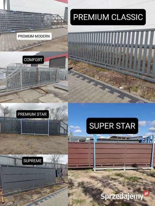 Brama przesuwna 4m 5m 6m 67m 75m światło ocynk podlaskie Grajewo