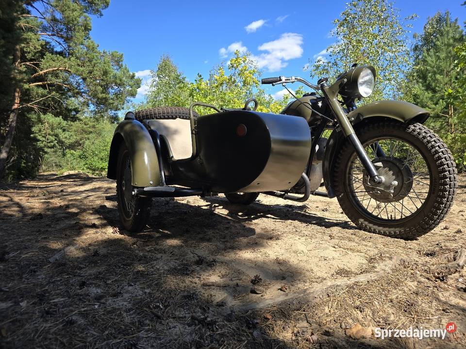 Motocykl Dniepr MT1036 77r mazowieckie
