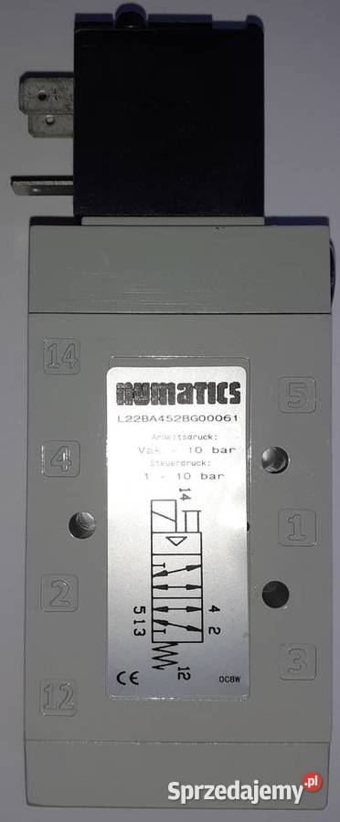 Elektrozawór NUMATICS L22BA452BG00061 sprzedam
