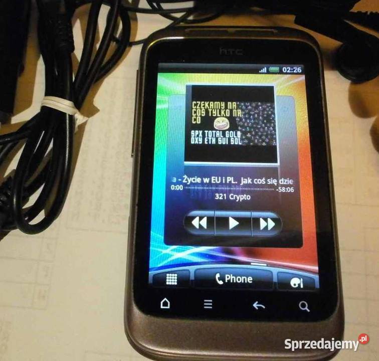 Smartfon HTC Wildfire S A510e 512 MB 512 MB 3G Kraków