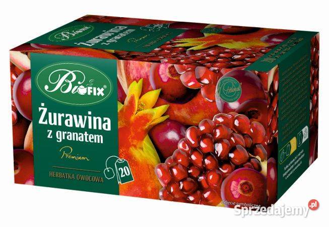 Herbata owocowa Bifix żurawina granat poziomka Stare Miasto