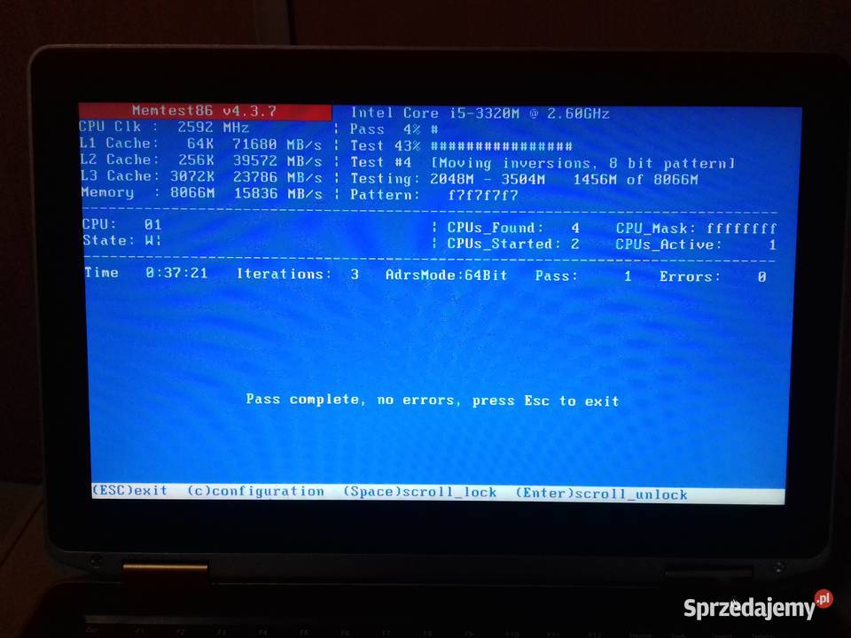 Hynix DDR3 2x4GB PC3 12800U 1600Mhz SoDimm PC12800 1600MHz Bydgoszcz sprzedam