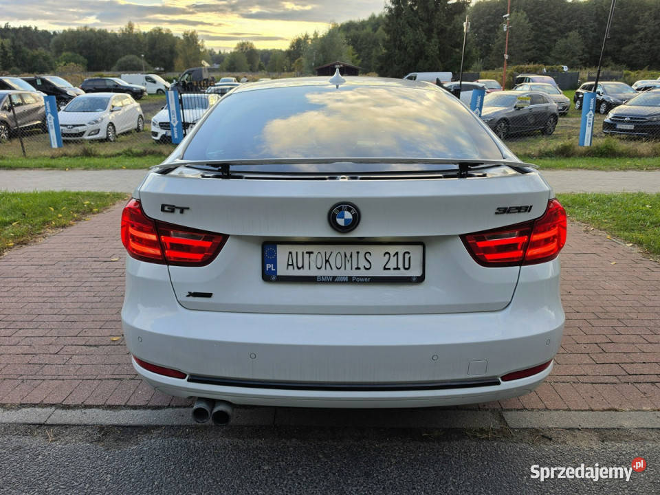 BMW 328 Bmw 328I GT Xdrive 2014 White 20 benzyna 4/5 Cielcza