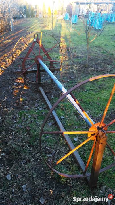 Zwijarka folii agrowłókniny przykrywanie