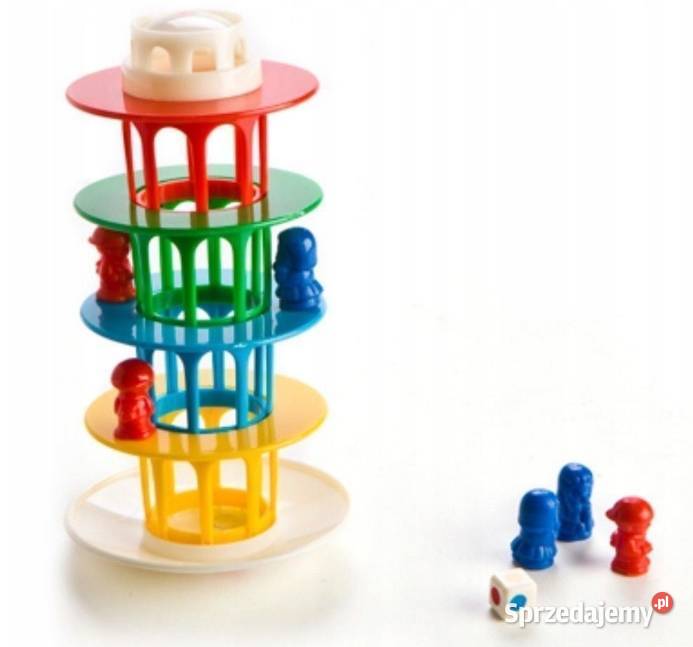 GRA balansująca wieża chwiejąca SIĘ KRZYWA WIEŻA Nowy Sącz