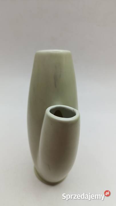 Modernistyczny wazon jasna oliwka Bavaria Zamość