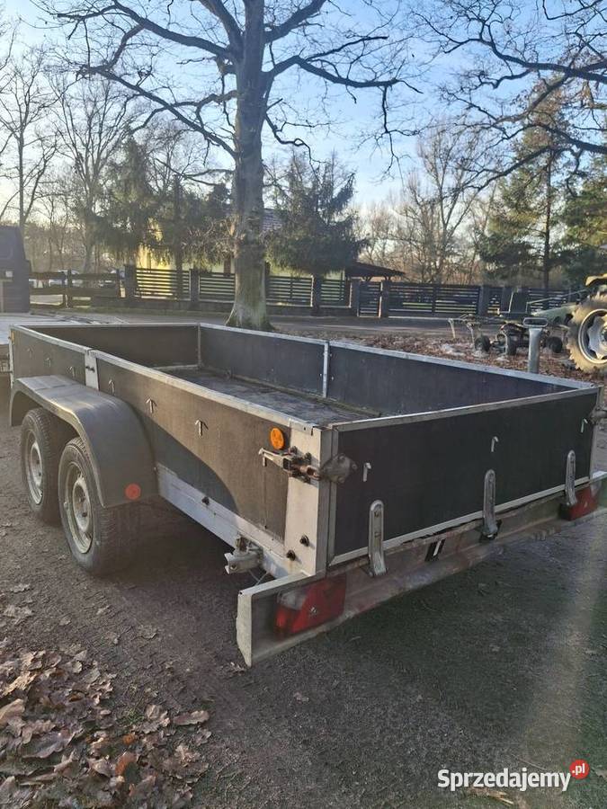 Przyczepa dwuosiowa 2000 dmc Krosno Odrzańskie
