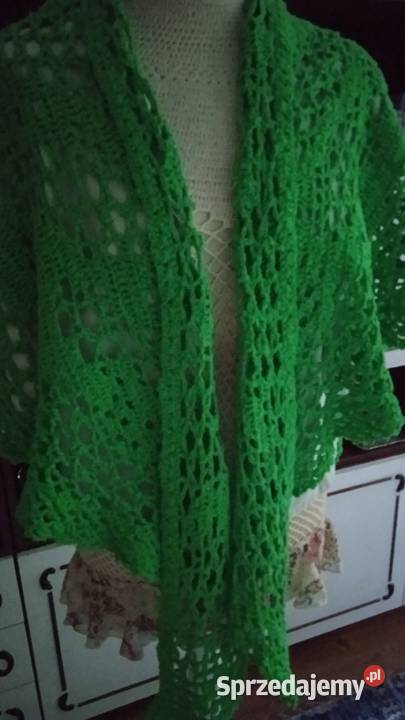 CHUSTA Z BAWEŁNY ZIELONE DRZEWO ŻYCIA Piła