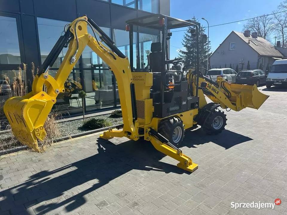 Nowa Koparkoładowarka model GG06LX marki Gunter