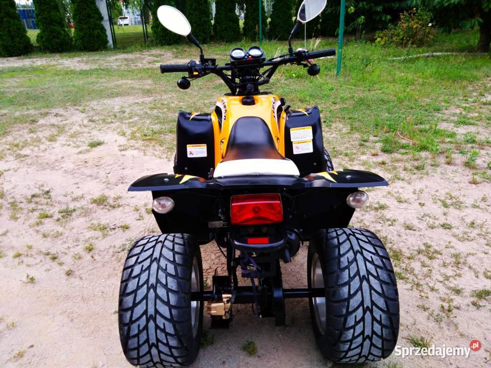 Quad 50CC w dużej ramiekoła 10 alufelgiwsteczny Piotrków Kujawski