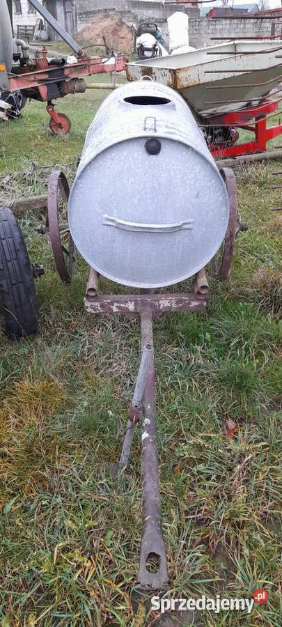 Beczki do wody ciągane na kołach Puńsk