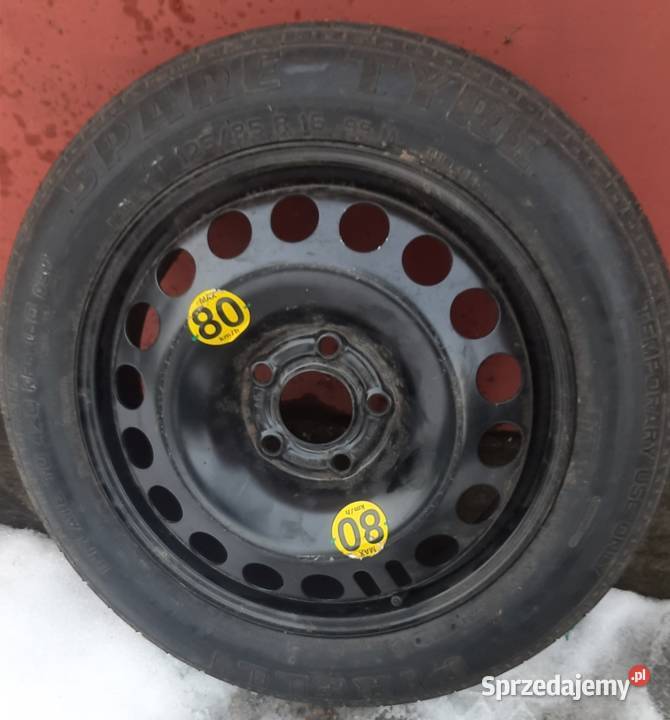 KOŁO DOJAZDOWE ZAPASOWE GM OPEL Saab 5 110 R 16 Ostrowiec Świętokrzyski
