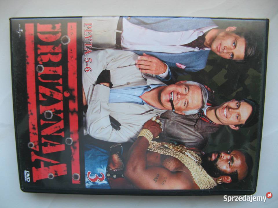DVD Drużyna A płyta 6 dwa odcinki polski lektor DVD