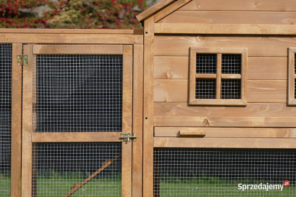 DOSTAWA Kurnik kur PALACE z PAPĄ 2 parki Dla ptaków Trzemeśnia