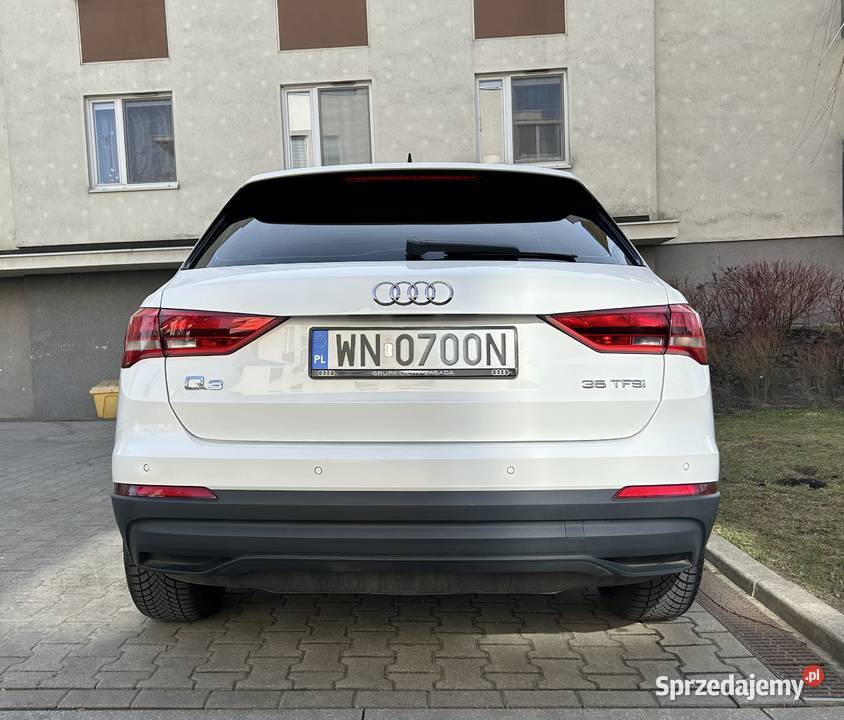 AUDI Q3 SLine 35 TFSI S tronic Silnik 15 TSI automatyczna Warszawa sprzedam