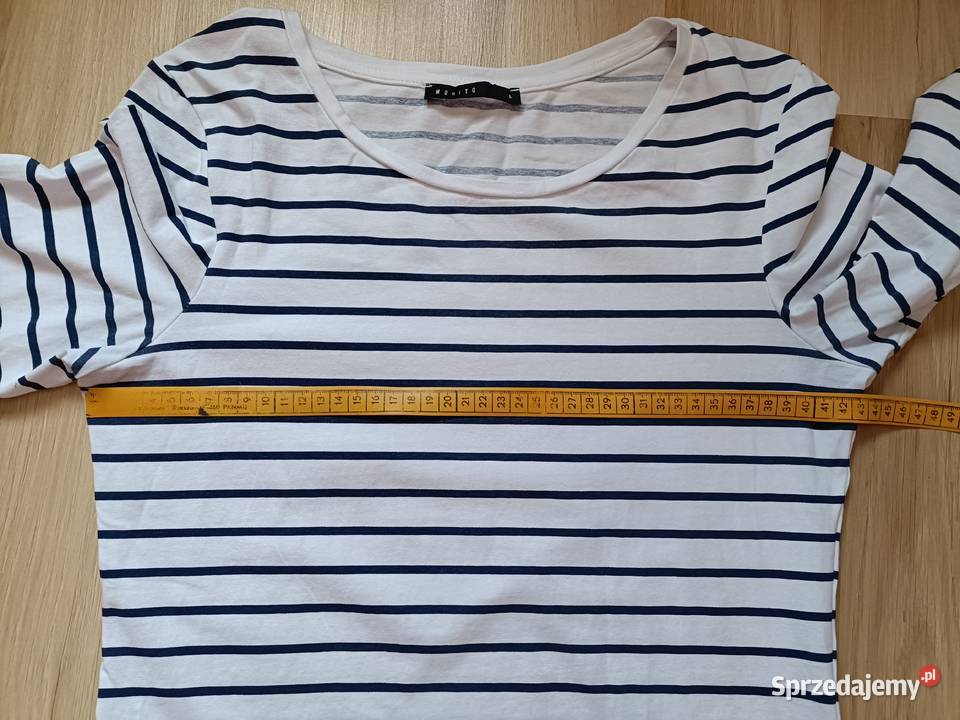 Bluzka w paski MOHITO długi łódzkie Łódź sprzedam