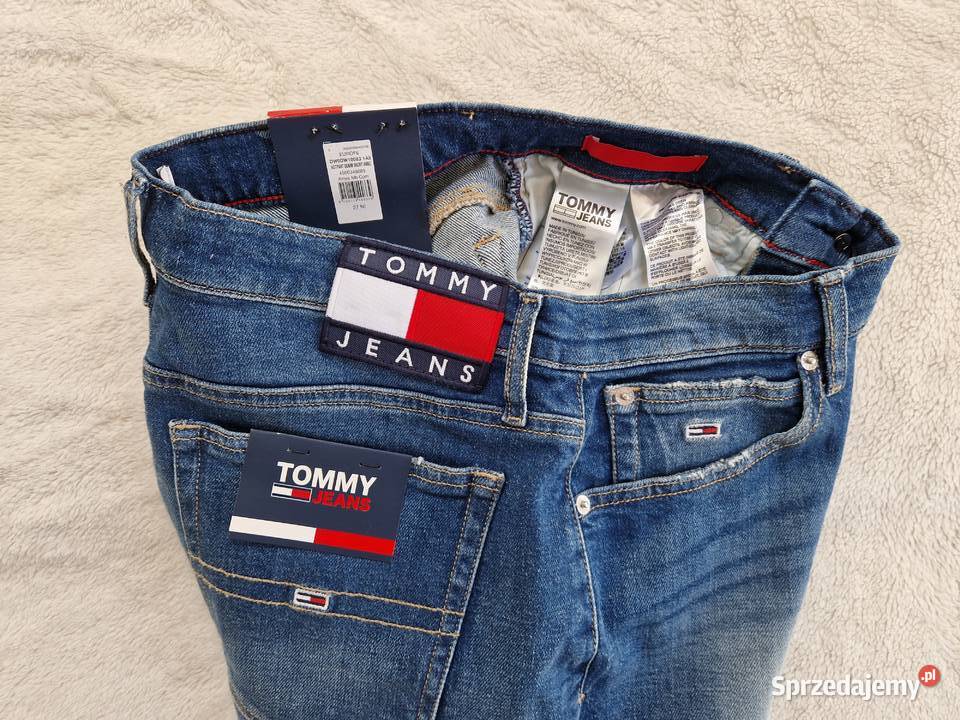 Nowe spodenki dżinsowe damskie Tommy Hilfiger