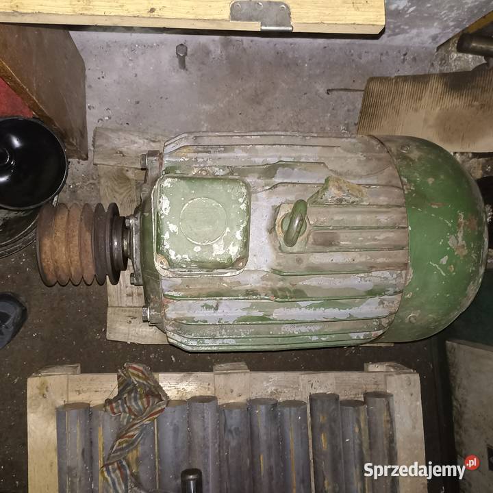 Silnik elektryczny z tokarki Poręba TPC80 Szczecin sprzedam