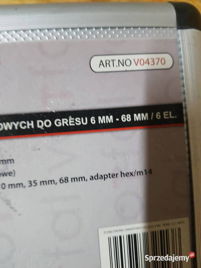 ZESTAW 5 OTWORNIC KORONEK DIAMENTOWYCH DO