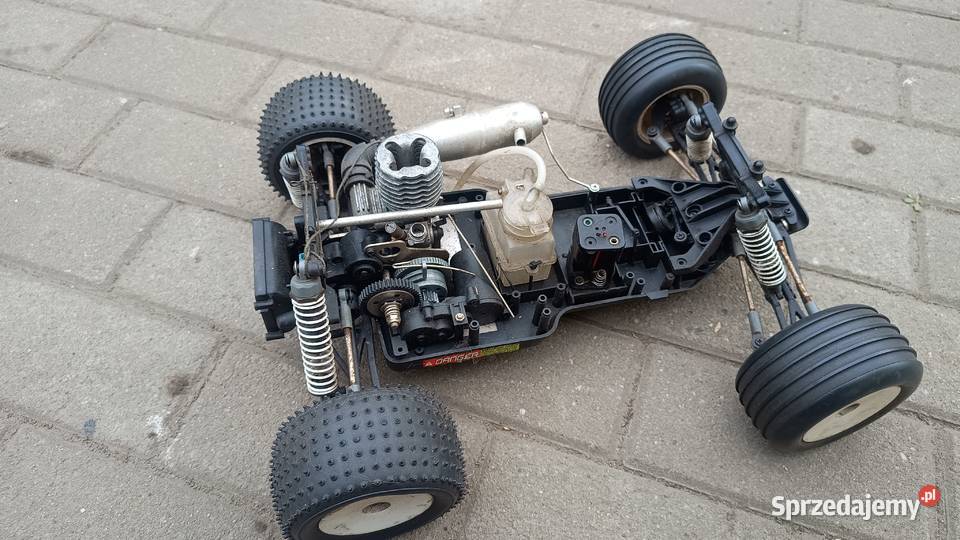 Silnik rc nitro podwozie podzespoły samochodu rc Cmolas sprzedam