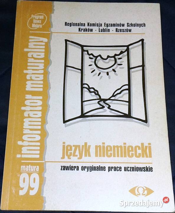 Język niemiecki Informator maturalny Matura 1999 sprzedam