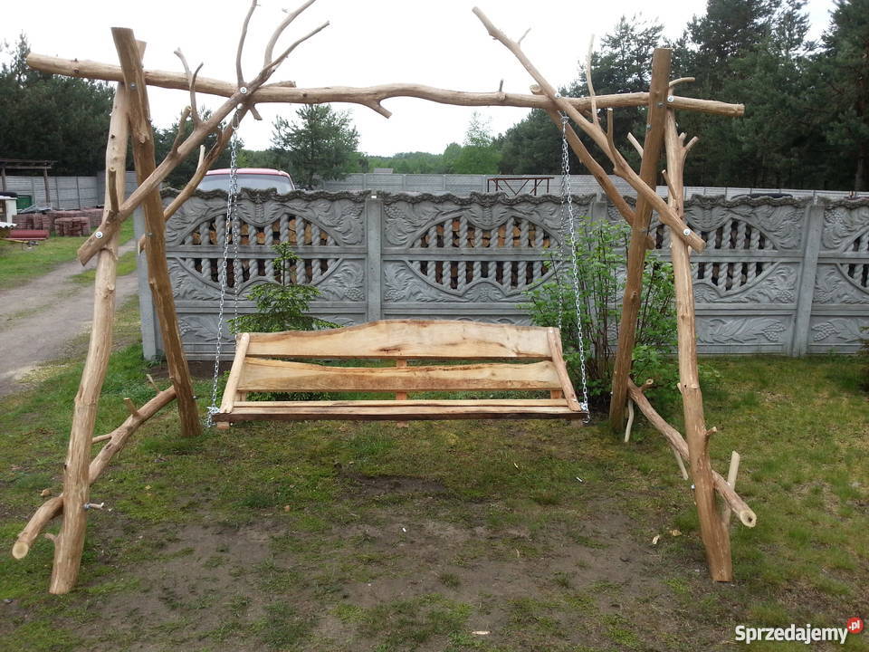 Huśtawka ogrodowa DĘBOWA KońskieKielce 220cm
